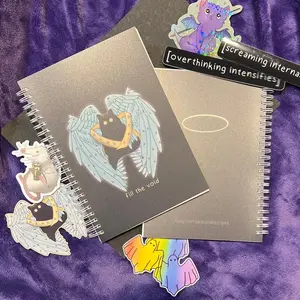 Biblically Accurate Void Cat Reusable Sticker Book | Sticker Collection Book, Sticker Storage Book, Sticker Binder, Sticker Album, Void Cat Sticker Organizer Book