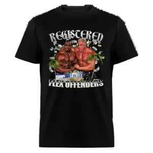 💥 Registered Flex Offenders T-Shirt – Bold Graphic Tee, Streetwear Design for Trendsetters, Perfect for Flex Culture Fans, Premium 100% Cotton Unisex Fit😎