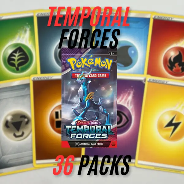 Pokemon Temporal Forces 36 Packs Energy Break