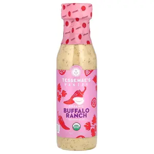 Tessemae's Pantry, Organic Dressing & Dip, Buffalo Ranch, 10 fl oz (296 ml)