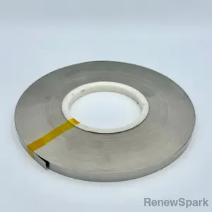 0.2 mm Pure Nickel Strip Roll – 25 ft / 50 ft – 12 mm Width – for Battery Pack Spot Welding