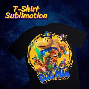 Dog Man Shirt, Dog Man movie Shirt, Dog Man Shirt, DogMan 2025, High Quality, Cricut, Cake Topper Shirt, Transparent, Printable file