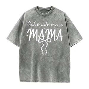 God Made Me A Mama Shirt, Christian Mom Shirt, Faith Mama Tee, Religious Gift for Mom, Mothers Day Gift