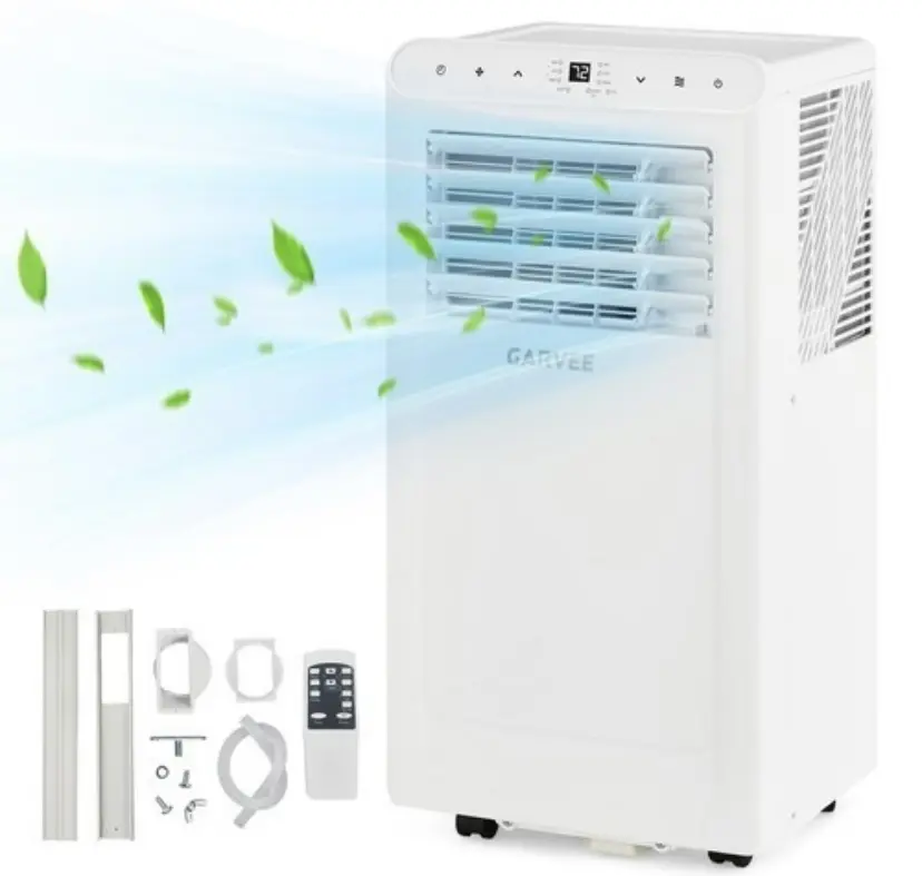 New 8000 BTU Portable Conditioner, 3-in-1 AC Unit with Cooling/Fan/Dehumidifier