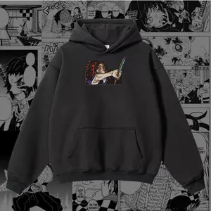 Kokushibo Embroidered Hoodie | Demon Slayer Inspired