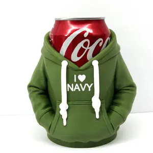 Hoodie Sweatshirt 3D Printed Soda Can Holder with Prints, Hoodie Pencil Holder For Desktop