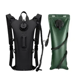 Tactical Hydration Pack 3L Water Bladder Backpack Lightweight Water Storage Reservoir Bag Daypack for Running Hiking Cycling Biking