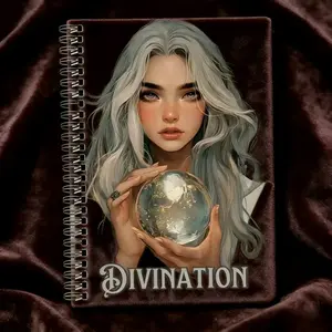 New Divination A5 Coil Notebook, Social Emotional Learning Journal, Perfect for Note-Taking & Planning, Must-Have Stationery Item