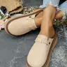 【Black Friday】Women's Versatile Thick-Soled Platform Mules, Casual and Comfortable Slippers for Indoor and Outdoor Wear, Commuting, and Daily Use