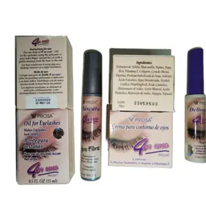 Set de 4 Prosa 1 Rimel+1 Aceite Alarga Pestanas+1 Delineador+1 Crema Ojeras