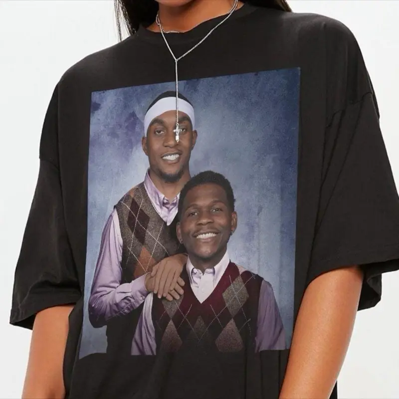 Younth And Adult #AnthonyEdwardss #JadenMcDanielss Player 2025 Playoff T-shirt Graphic Tee, Sporty Basketball Menswear, #timberwolvess fan Shirt