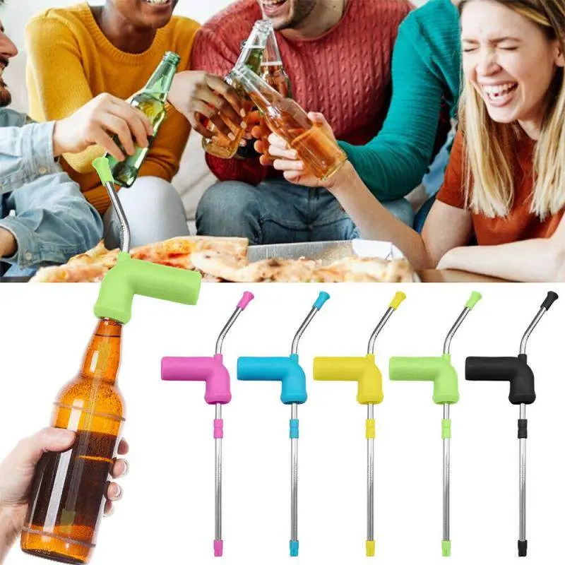 CheersMaster Double Snorkel Beer Bong Funnel - Elevate Your Party with High-Speed Beer Chugging