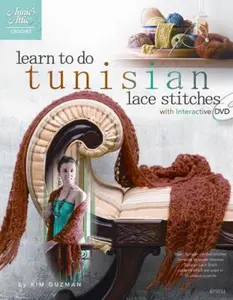 USED-Learn to Do Tunisian Lace Stitches (Book & DVD) (Annie's Attic: Crochet #879552) by Kim Guzman (Paperback)