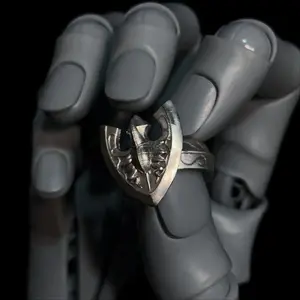 Anime JOJO Golden Wind Diamond is Unbreakable Arrow Cosplay Ring Adult Unisex Opening Adjustable Rings Jewelry Accessory Prop