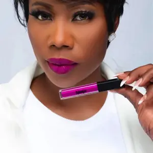 Nanju Lipstick "cece" - Vibrant Purple Lip Gloss for Bold Look