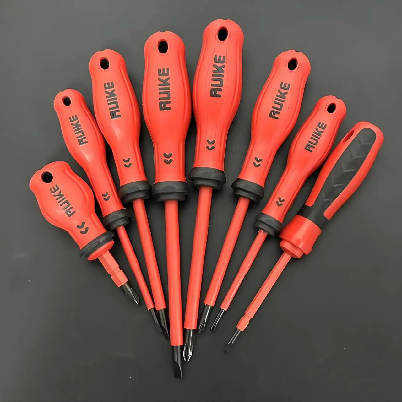 8pcs Magnetic Screwdriver Set, 4 Slotted Phillips Screwdriver Non-Slip Hand Tools, Perfect for Electronics, Furniture, Appliances and Car Repair DIY Hand Tools Father's Day Gift