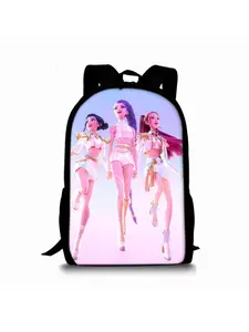 Demon Hunter Girl Group Pattern Printed 17-inch Height 44cm Single-layer Backpack Backpacks Women