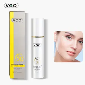 VGO LIGHT AND CLEAR SUNSCREEN LOTION/50ml Skincare Facial Sunblock For Face Comfort Skin Repair