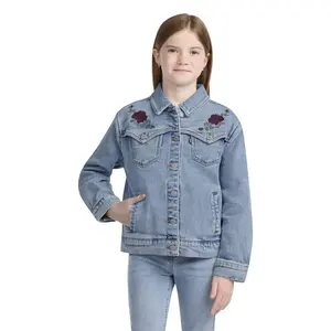 Levi's Girls' Western Trucker Denim Jacket