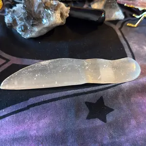Selenite Sword for Cutting Ties & Cleansing