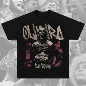 Charles Oliveira Tee Do Bronx UFC MMA Fighter Tee, Premium UFC Graphic Tee UFC Shirt, Fighter Graphic T-Shirt, Retro Soft Cotton MMA Shirt, Short Sleeve Crew Neck, Retro Soft Cotton MMA Shirt, Perfect Gift for UFC & Sports Fans 7N3