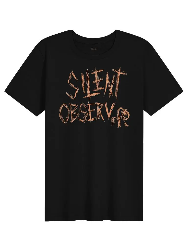 Silent Observer Tee - Printed + Digital Download