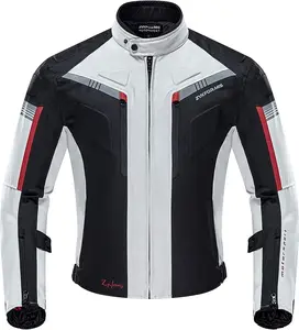 Motorcycle Jacket Motorbike Biker Waterproof Jackets Windproof Full Body Protective Gear Armoured Summer Winter for Men