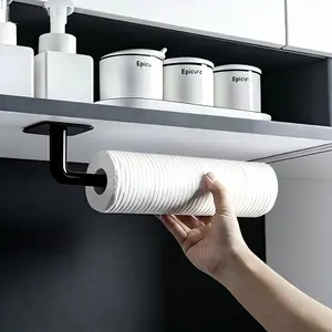 3-Pack No-Drill Hooks, Multi-Purpose Strong Adhesive Hooks, Seamless Clothing Hangers, Kitchen Storage Rack, Wall L-Shaped Hooks