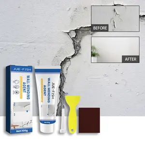 Drywall Repair Kit, Wall Patch Repair, 100g Wall Mending Agent, Spackle, Hole Filler, Quick-Dry Wall Filler, Multi-Purpose Adhesive, Concrete Crack Sealant, Waterproof Wall Repair, Self-Adhesive Fix, DIY Wall Repair