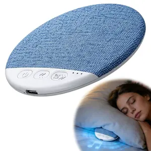 [Specifically for One Person Listening] Under Pillow Sleep Speaker, Ultra-Thin Personal White Noise Machine with Bluetooth, Partner-Friendly Close-Range Audio, Timer & Memory Function, Blind-Touch Buttons  Mothersdaygift SummerVibes
