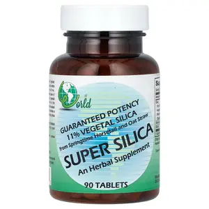 World Organic Super Silica, 90 Tablets