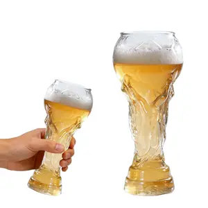 2026 New World Cup Beer Glass and Soccer Ball Design Bottle Opener, Creative Soccer trophy Beer Cup, A Special Gift Set Designed for Football Fans Watching The Game, Also Suitable for Parties and As Gifts