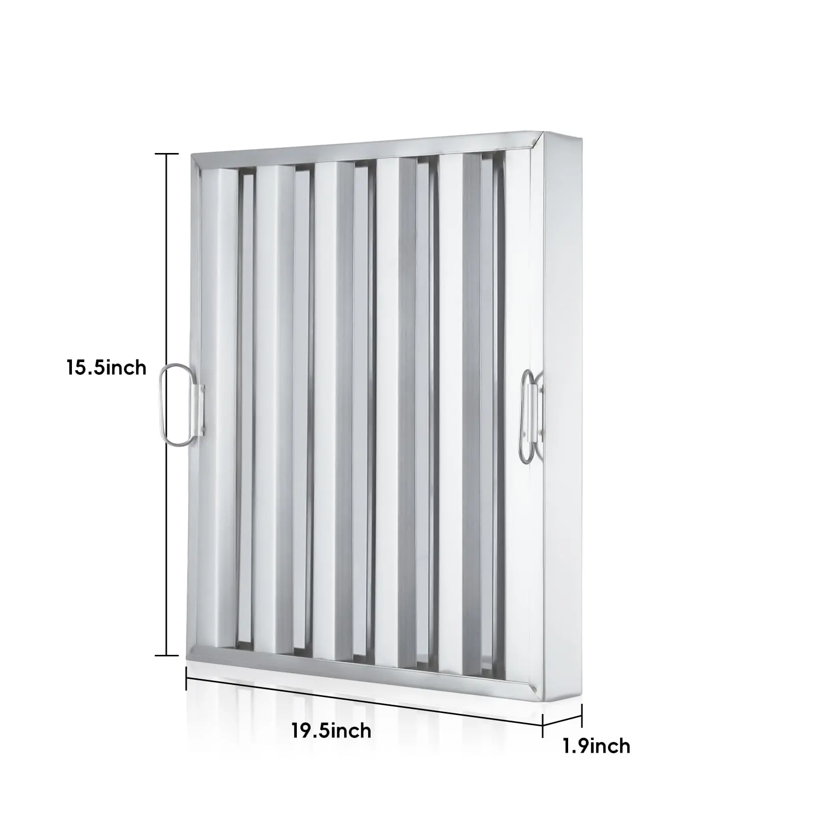 19.5 x 19.5 x 1.9 in.(6PCS)