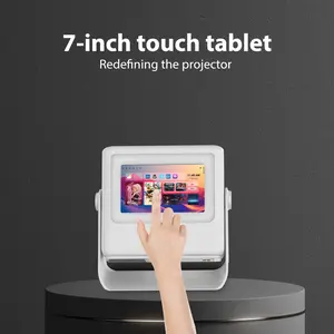 New Arrival: A10Pro Dual-Screen Projector with Built-in Tablet Supports TV, movies, office work and internet surfing. Ideal for home, outdoor, hotel, homestay, KTV and more, with 1080P & 4K high-definition visuals.