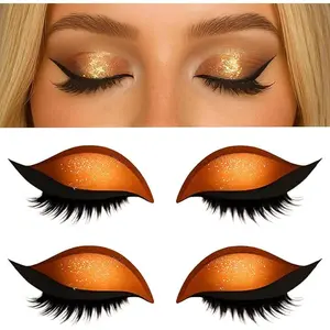 Lazy Eye Shadow Eyelash Patches | 2-in-1 Reusable Eye Makeup for All Eye Shapes