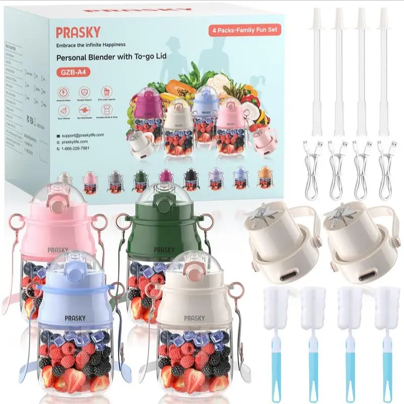 Family Set - 4 Cups - 2 Motors