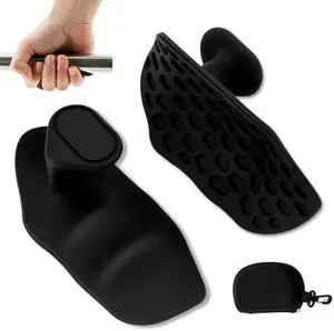 Silicone Anti-Slip Workout Grips, Ergonomic Workout Gloves, Weight Lifting Grips, for Men and Women, Gym Grips Pads, Soft, Palm Protection, Suitable for Various Fitness Training