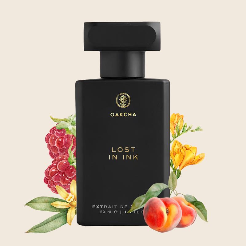 Lost In Ink – Fruity Floral Vanilla Extrait de Parfum | Raspberry, Vanilla & Sandalwood | Feminine Fragrance