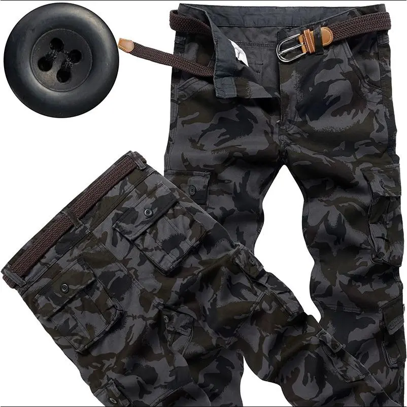 8Pocket black camouflage