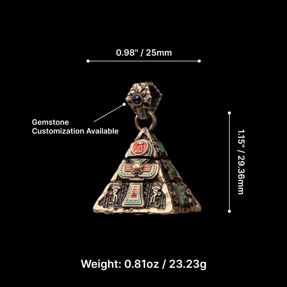 Oracle Pyramid Pendant
