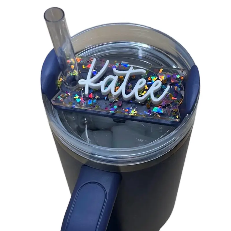 personalized name plate | tumbler name plate | personalized name tag | Drinkware | Tumbler Cup