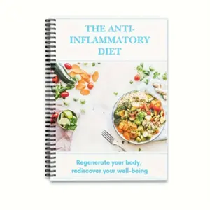 Beginner Anti-Inflammatory Healthy Diet Plan, 10-Day Meal Prep Guide, Easy Recipes & Nutrition Tips for Immune Health Recovery