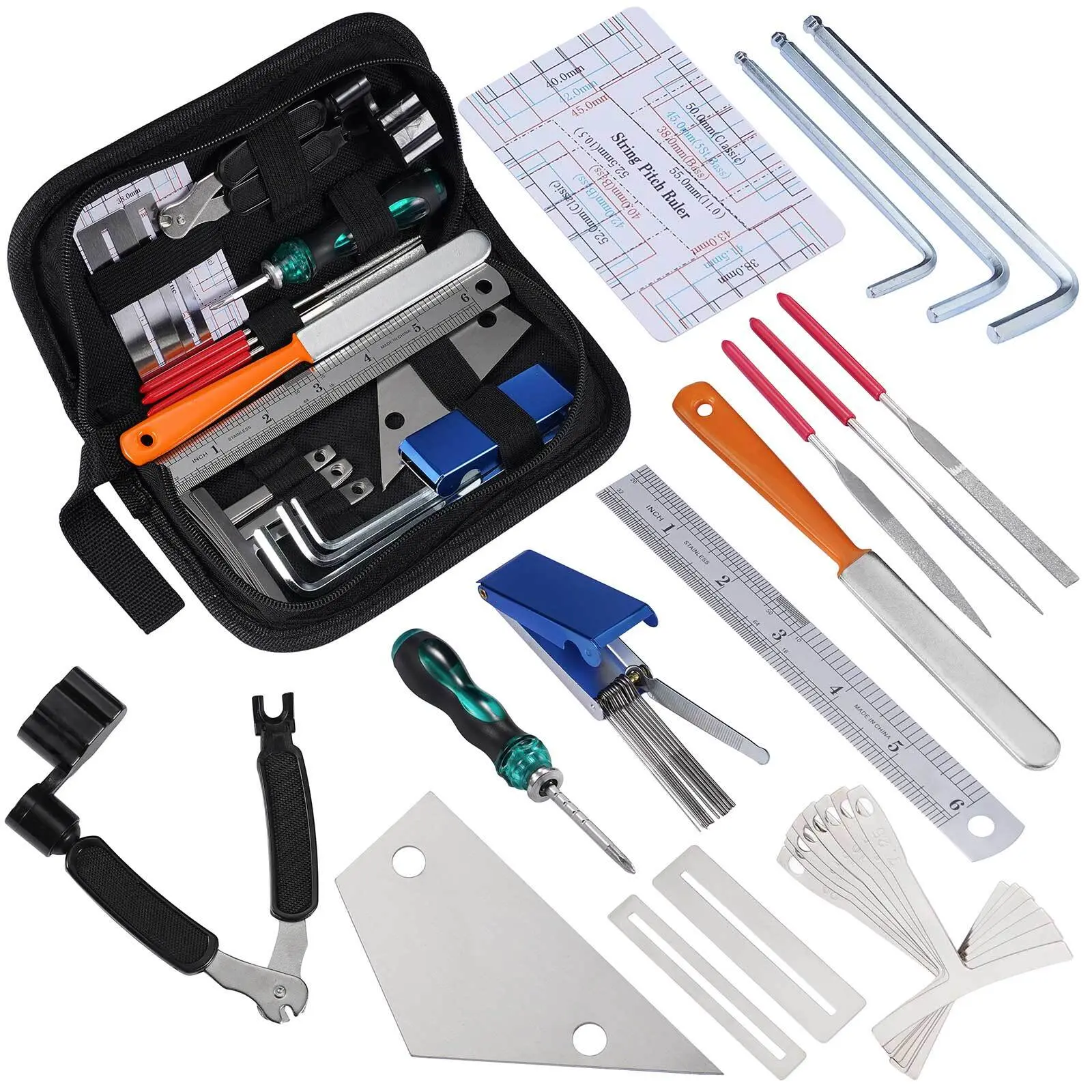 25 pcs Guitar Tool Repair Kit Set