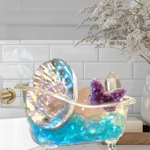 Soaking In Serenity Crystal Bathtub Set