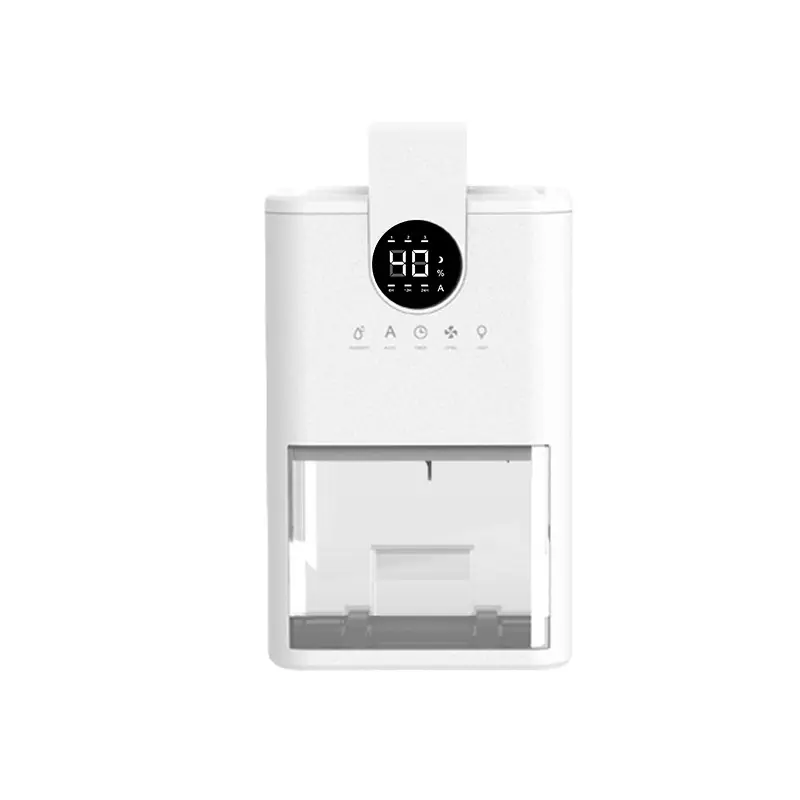 Mini Desktop Dehumidifier - Ultra Quiet Energy-Saving Household Air Purifier, 25x14cm, Stable Dehumidifying Capacity, Prevents Wall Peeling, Protects Daily Supplies for Wardrobe, Narrow Home Spaces, Energy Saver
