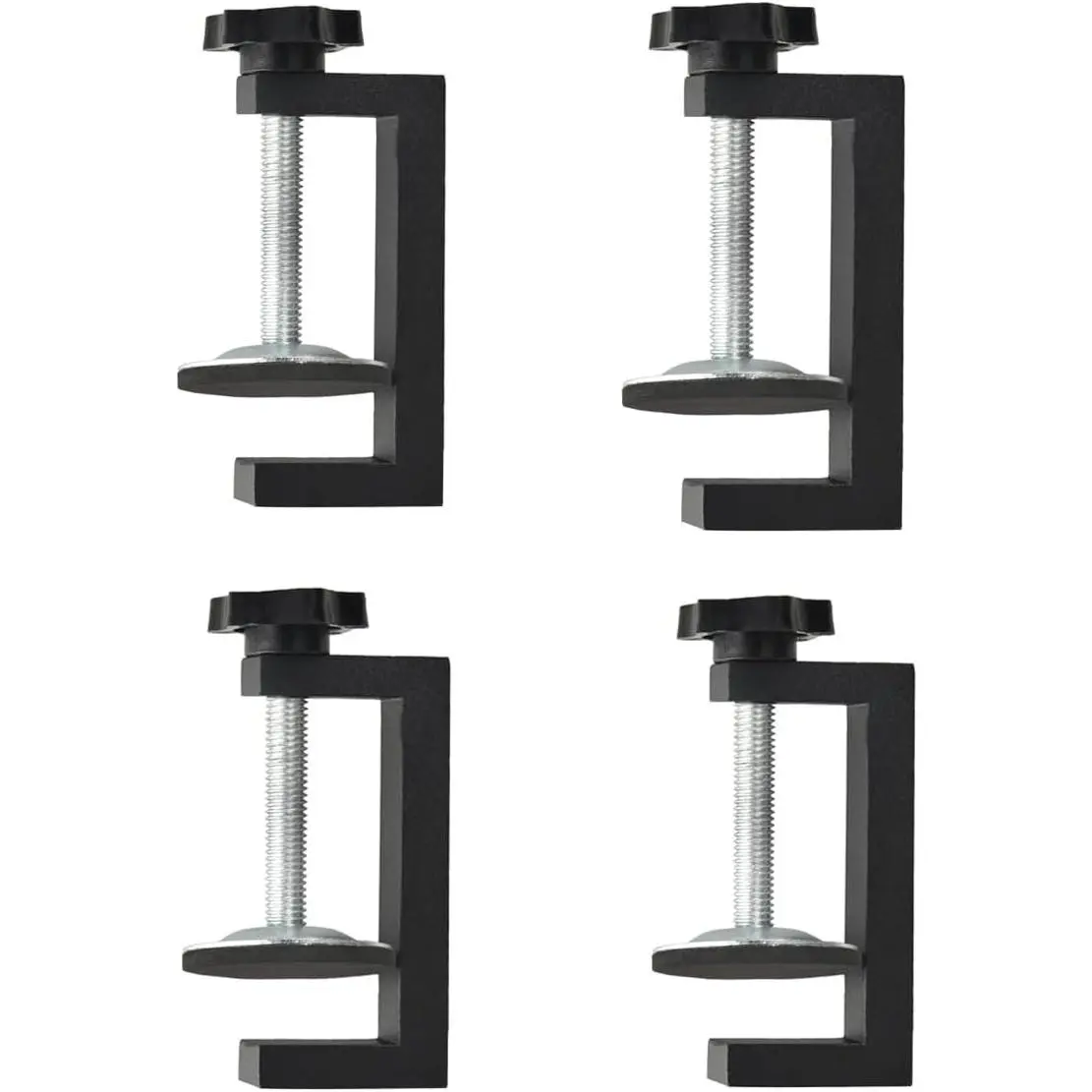C Clamp for woodworking Mini Clamps Small G Clamp Small Desk Clamp Universal Cabinet G Clamps Heavy-duty Woodworking 4pcs