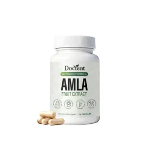 Amla Extract Capsules with Vitamin C & Niacinamide GentleFormula for Energy, Skin Firmness & Body Balance