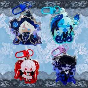 Cookie Run Deceit Trio + Truthless Recluse Acrylic Charms