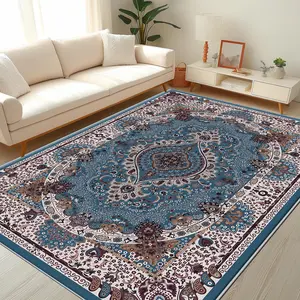 A European-style home carpet, machine-washable and fade-resistant, soft and durable, suitable for holidays and any space area, including hotels, offices, sofas, bedside, kitchens, laundry rooms, corridors, porches, and stairwells.