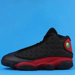 Black and red 3M reflective new men's lace-up outdoor sports shoes breathable casual running shoes